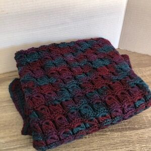 Hand Crafted Chunky Crochet Lap Throw